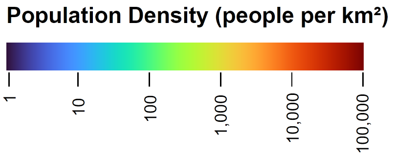 Population Legend